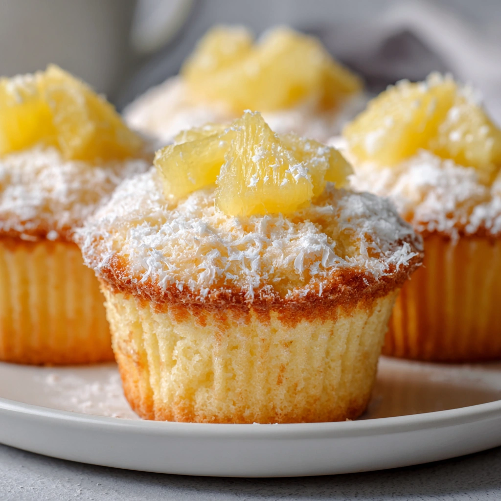 Pineapple Angel Food Cupcakes: A Taste of Paradise!