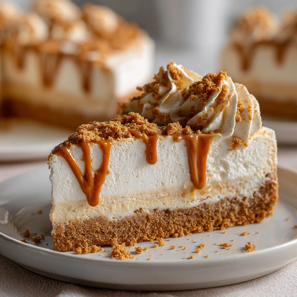 No-Bake Biscoff Cheesecake Slice That Will Wow You!