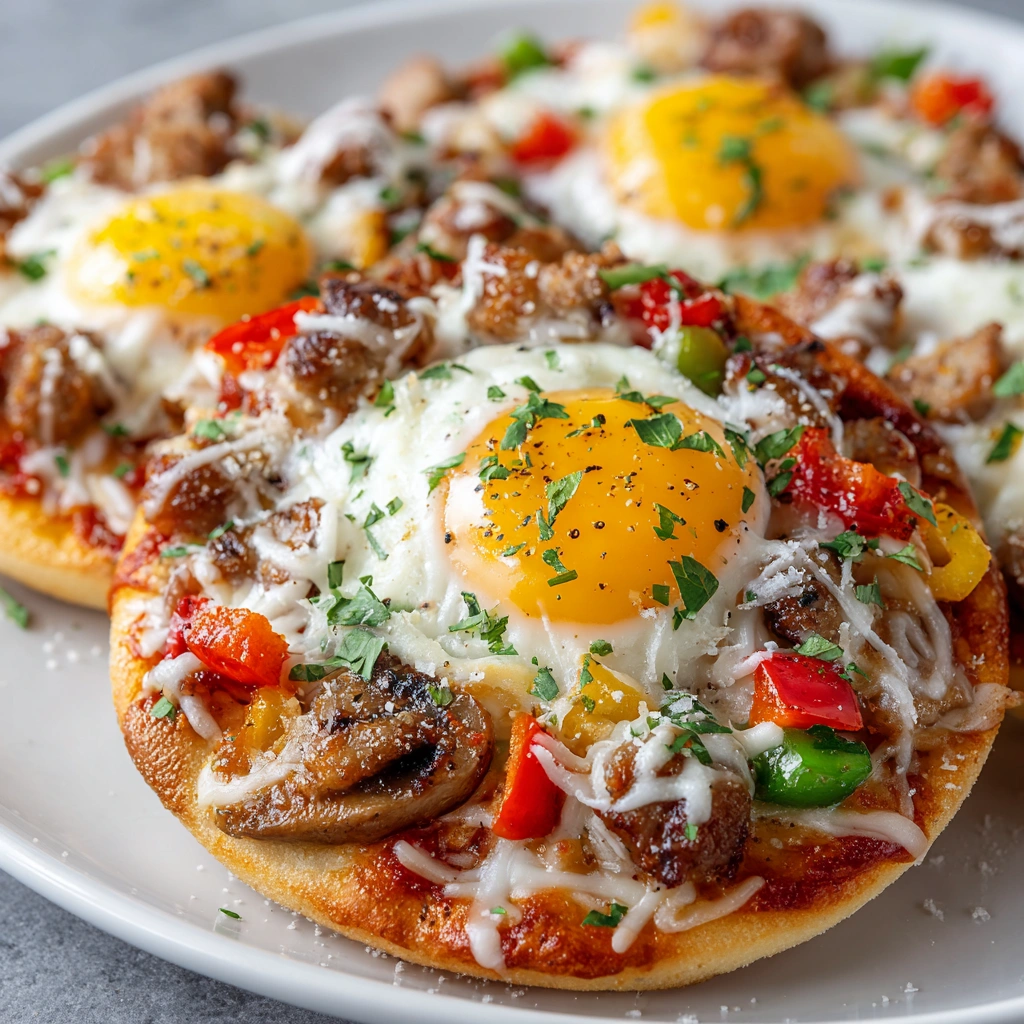 English Muffin Breakfast Pizza: A Tasty Morning Twist!