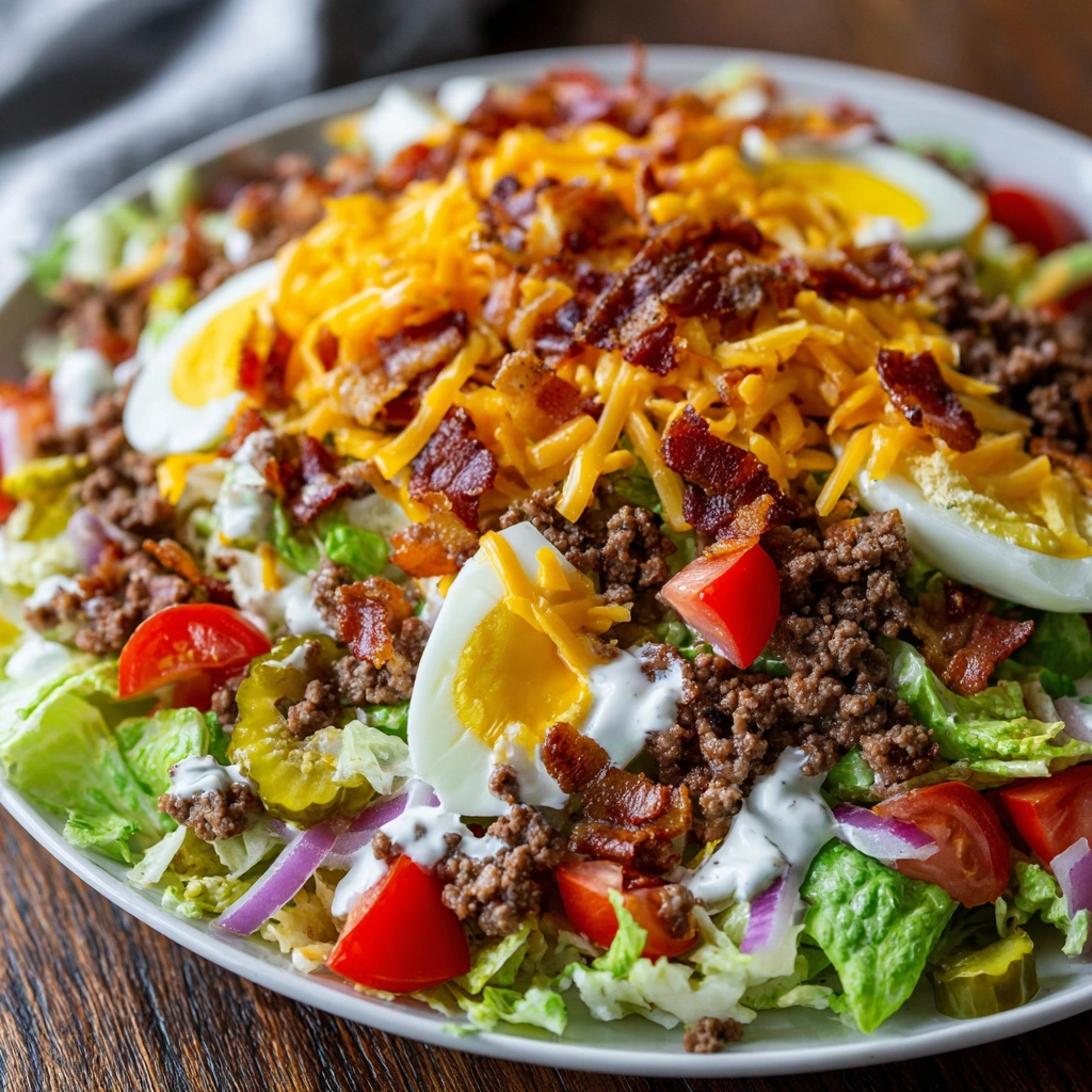 The Ultimate Keto Big Mac Salad: A Delicious Twist!