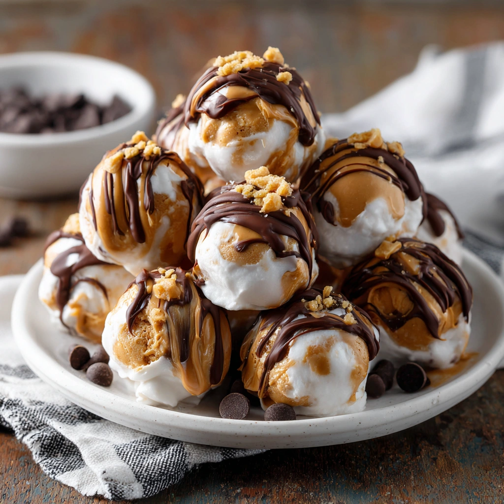 Frozen Greek Yogurt Peanut Butter Bites That Delight!