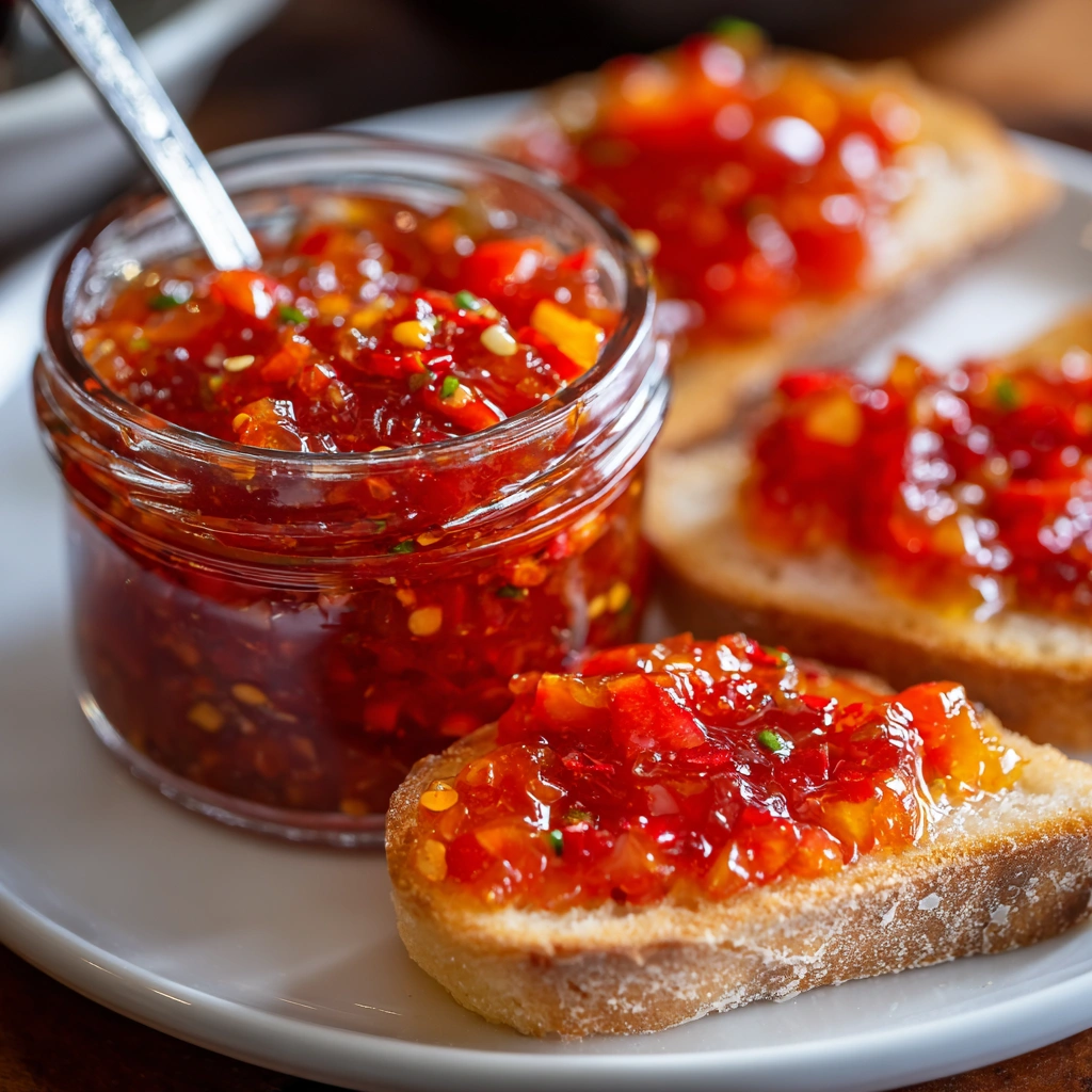 Caribbean Sunset Sweet Chili Jam Elevates Your Snacks!