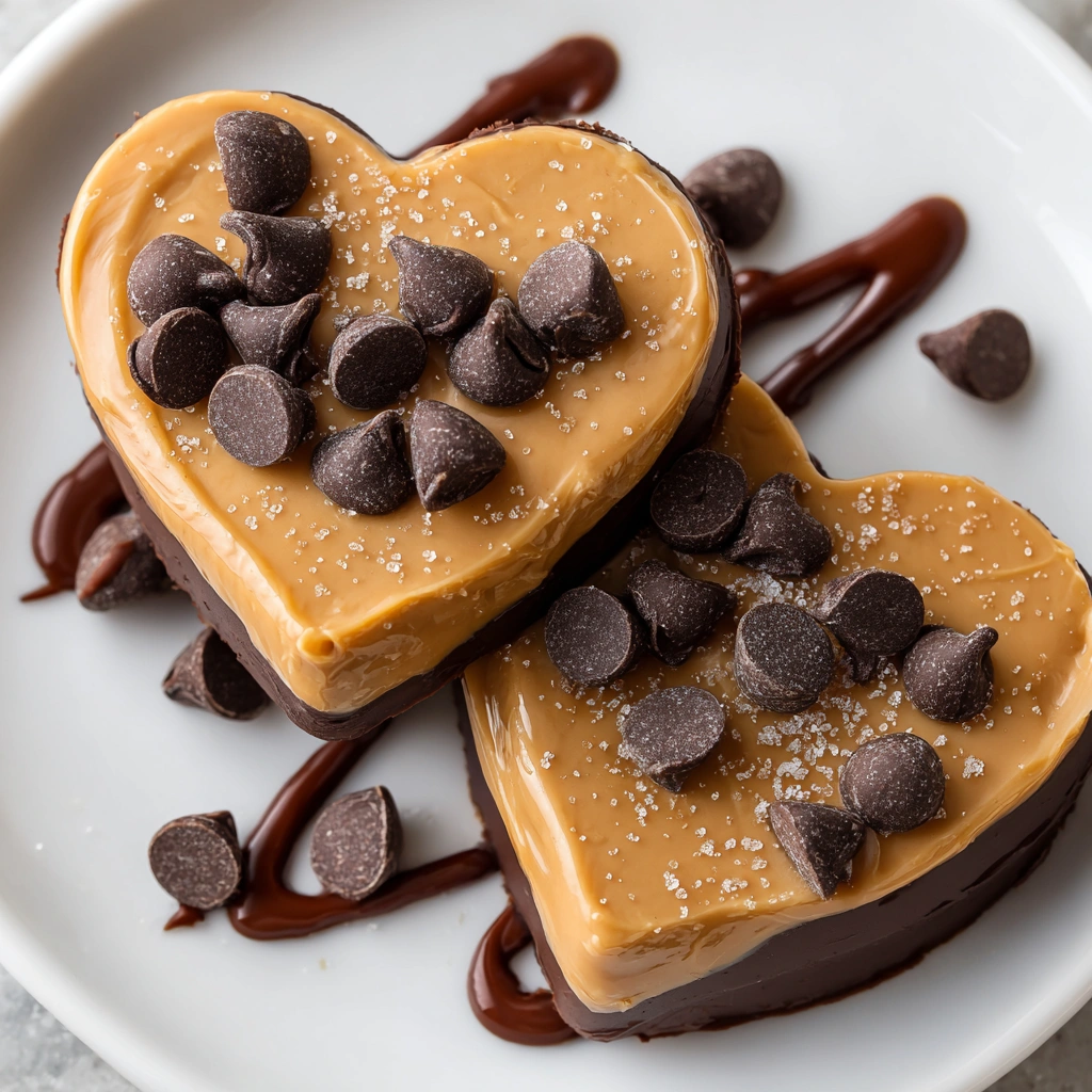 Chocolate Peanut Butter Valentine’s Heart: A Sweet Surprise!