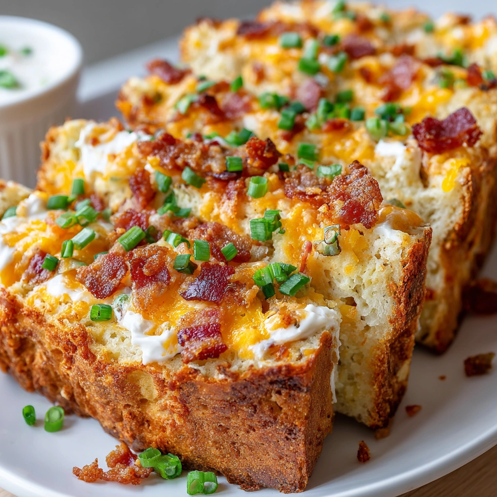 Loaded Savory Breakfast Bread: Start Your Day Deliciously!