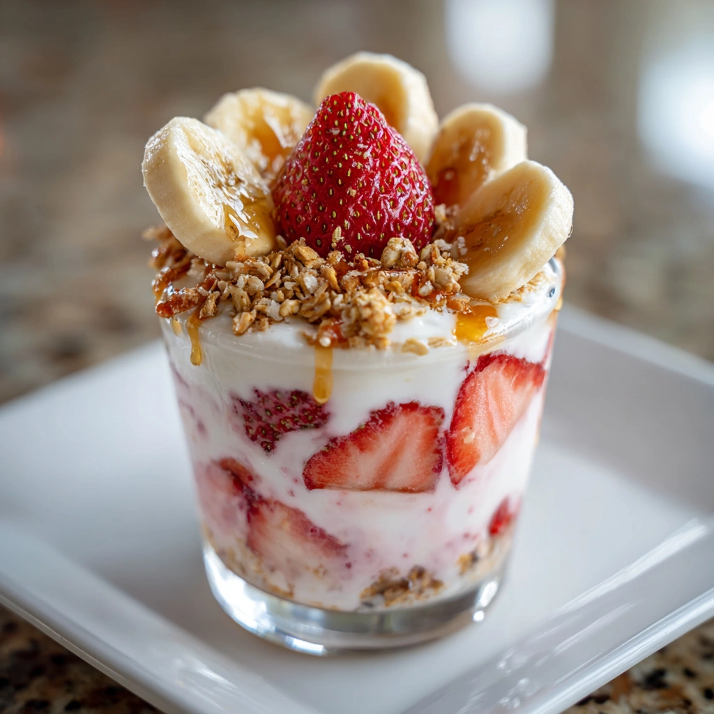 Strawberry Banana Yogurt Cup: A Deliciously Healthy Treat!