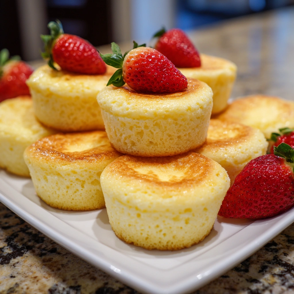 Fluffy Japanese Cotton Cheesecake Cupcakes You’ll Love!