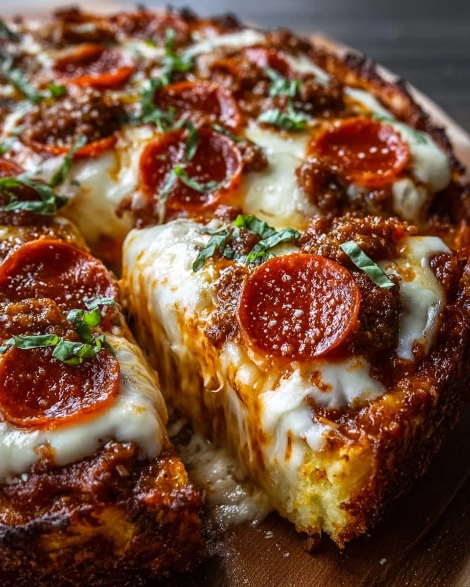 53g Protein Crustless Pizza Pie