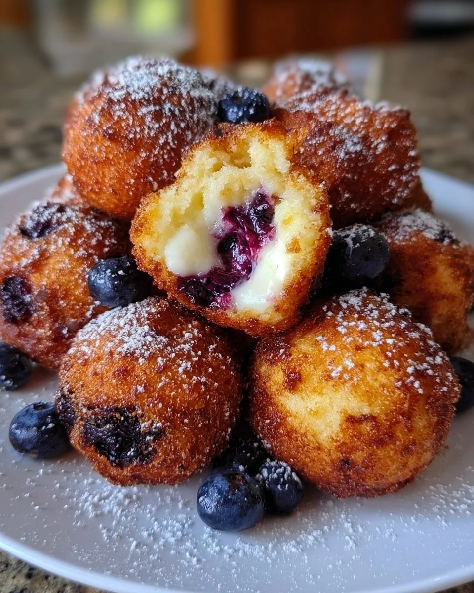 Air Fryer Blueberry Cottage Cheese Donut Holes: A Healthy, Bite-Sized Treat