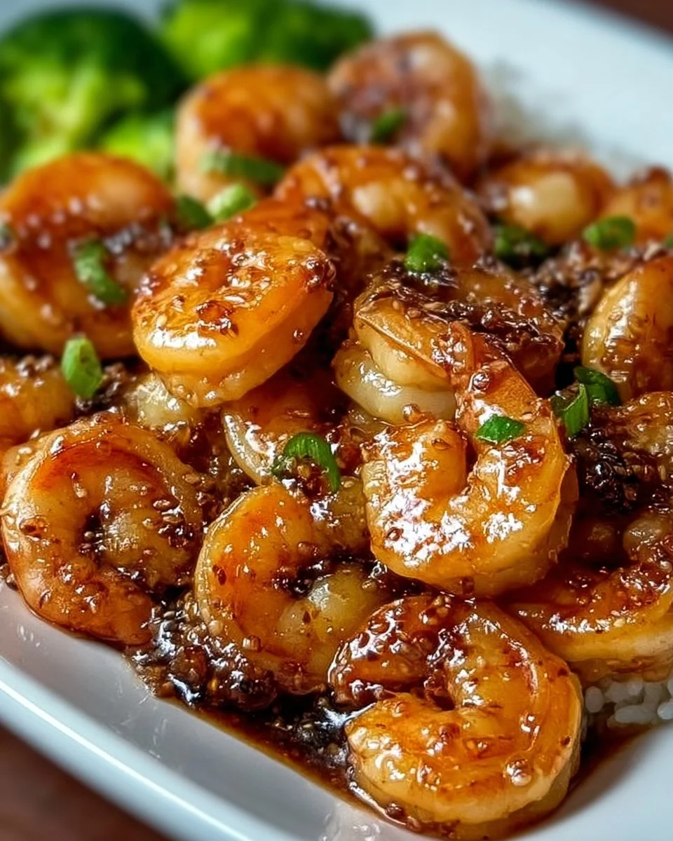 High-Protein Honey Garlic Shrimp