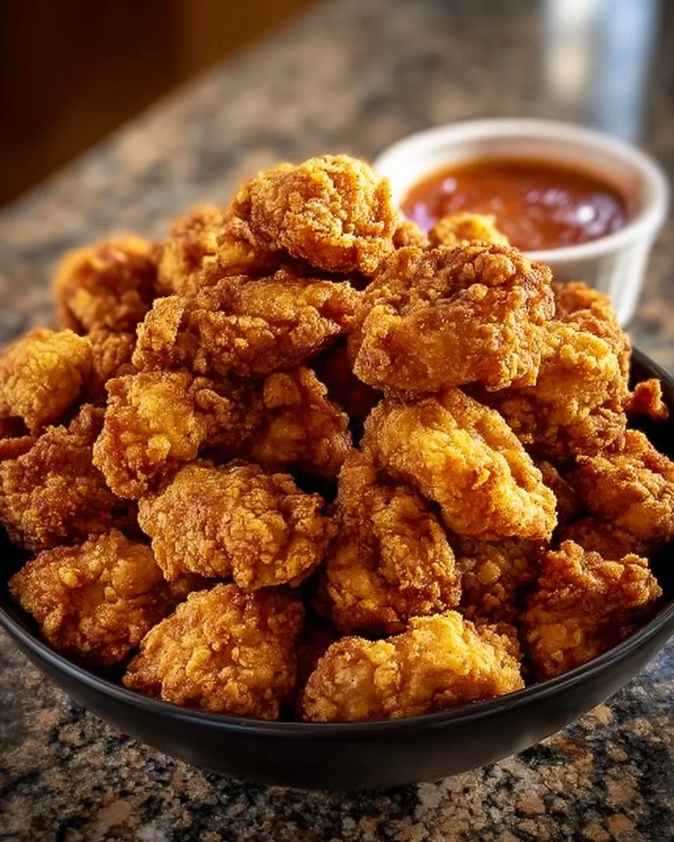 Homemade Popcorn Chicken