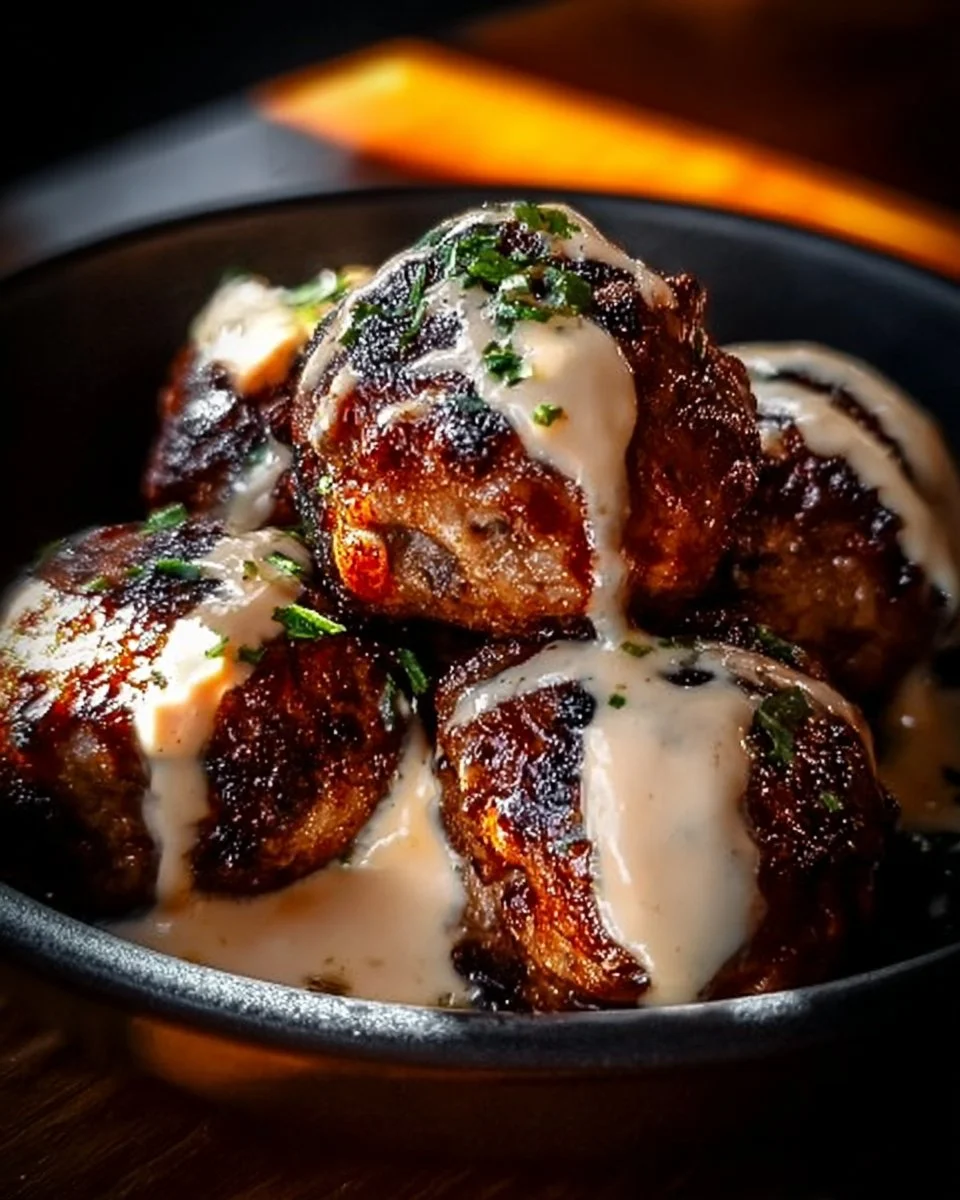 Korean BBQ Meatballs with Spicy Mayo Dip: An Incredible 7-Step Recipe