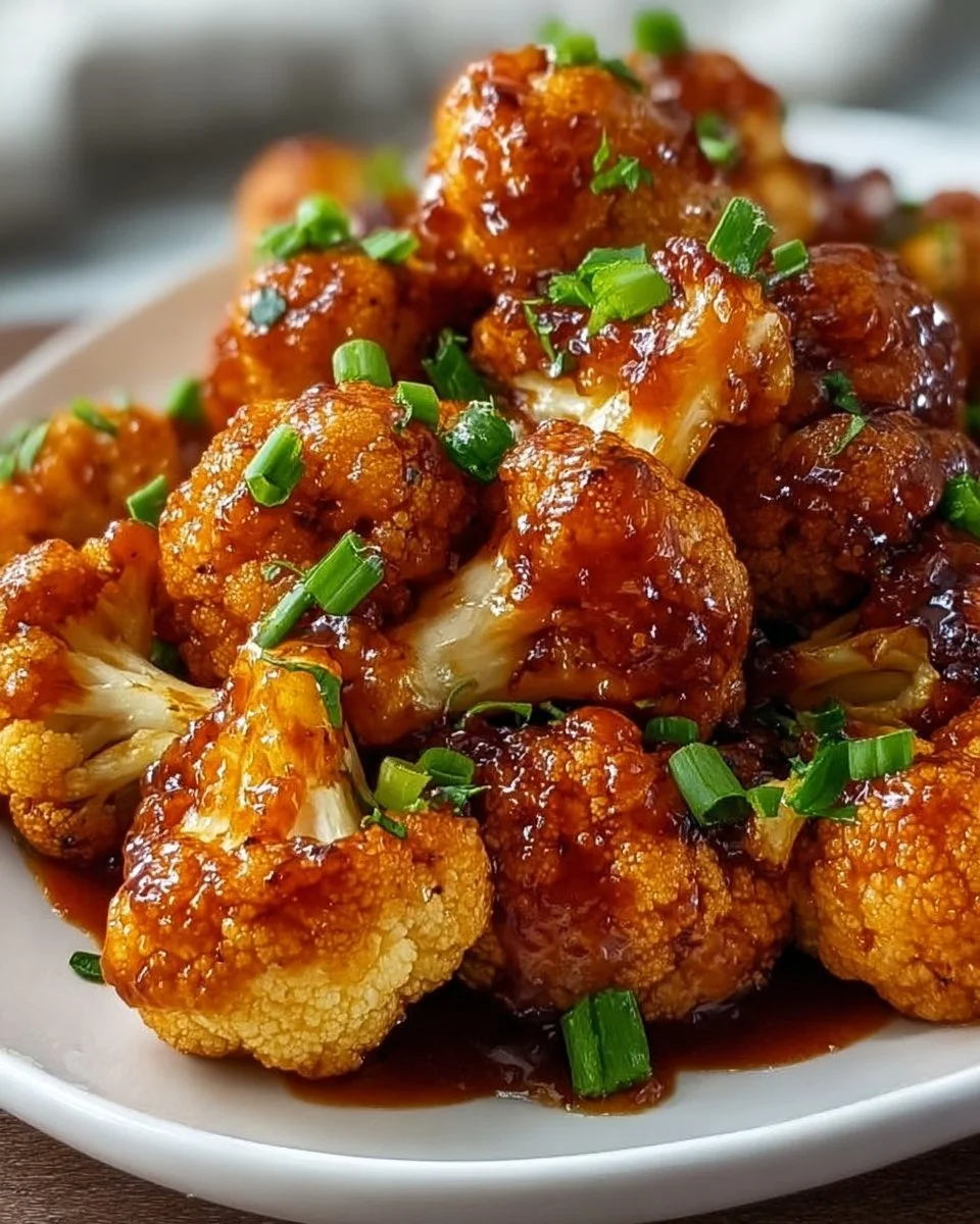 Maple Sriracha Cauliflower Bliss
