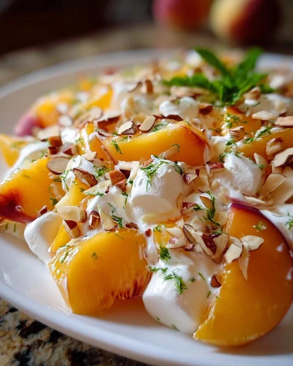 Millionaire Peach Salad