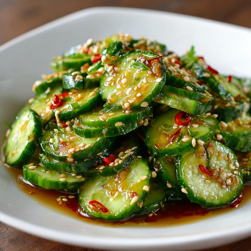 Easy Asian Cucumber Salad: Refreshing Flavor in Minutes!