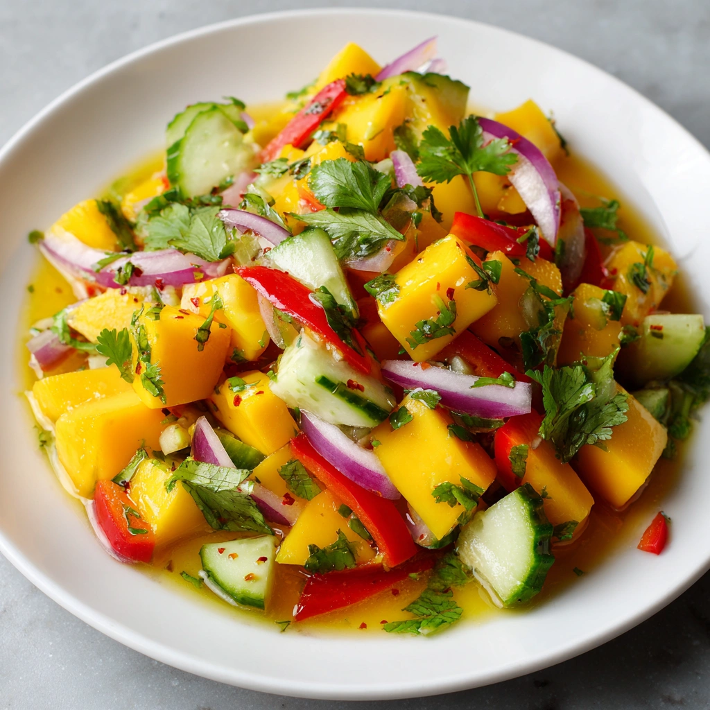 Refreshing Mango Salad Recipe with Lime Dressing Awaits!