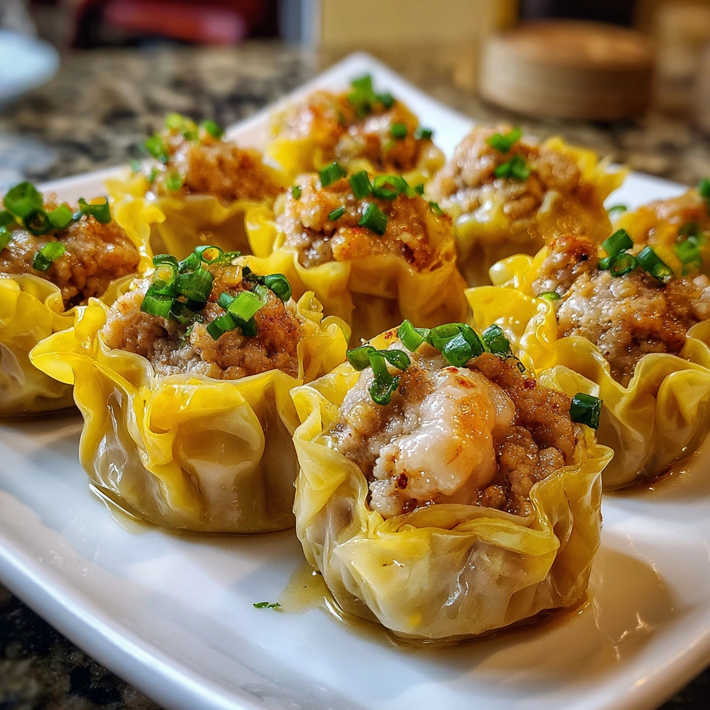 Chinese Pork &amp; Shrimp Siu Mai: A Savory Delight Awaits!