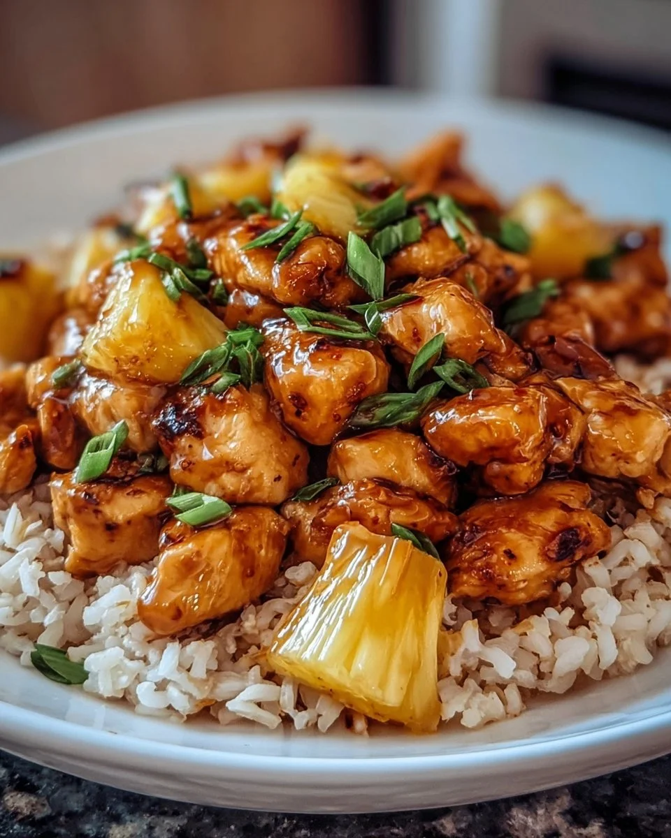 Pineapple Chicken and Rice