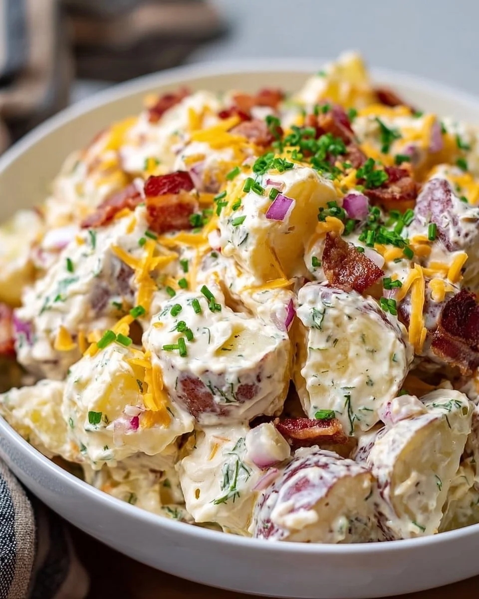 Steakhouse Potato Salad: A Creamy, Flavor-Packed Side Dish