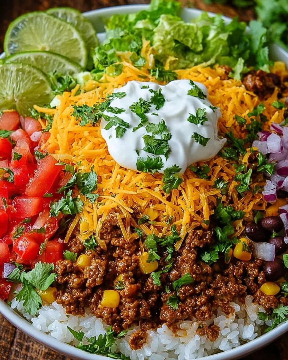 Taco Rice Bowl