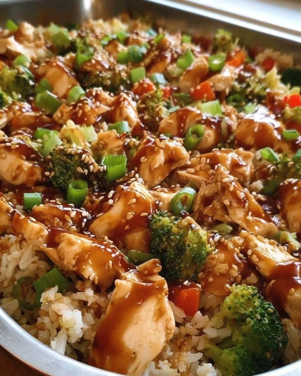 Teriyaki Chicken Casserole