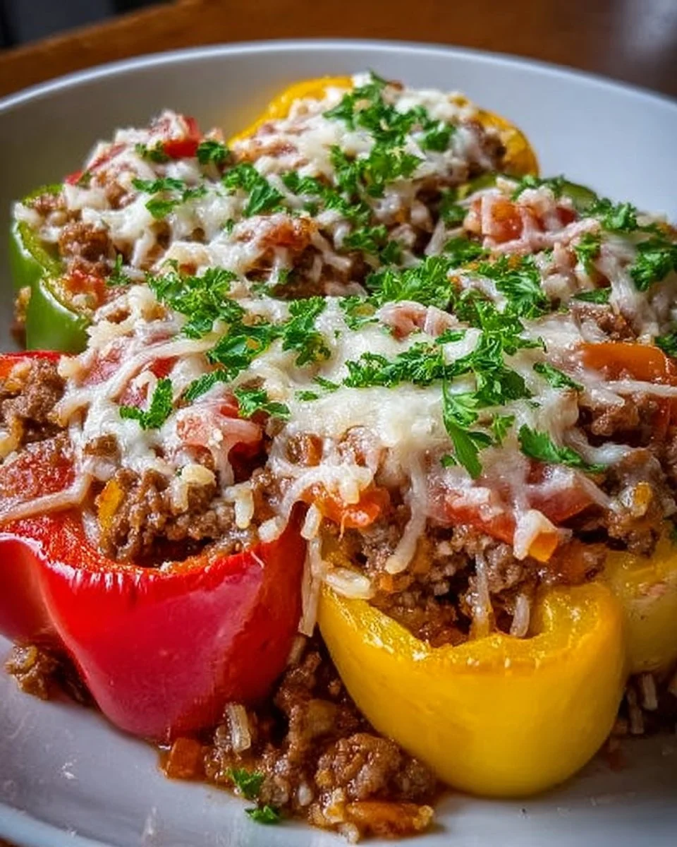 Unstuffed Pepper Skillet