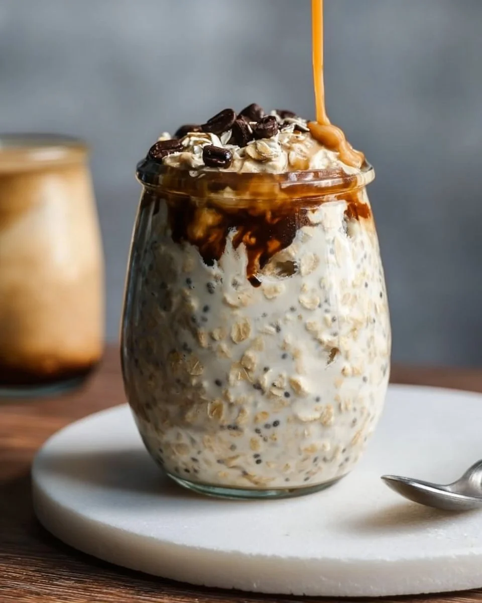 Vanilla Cold Brew Overnight Oats