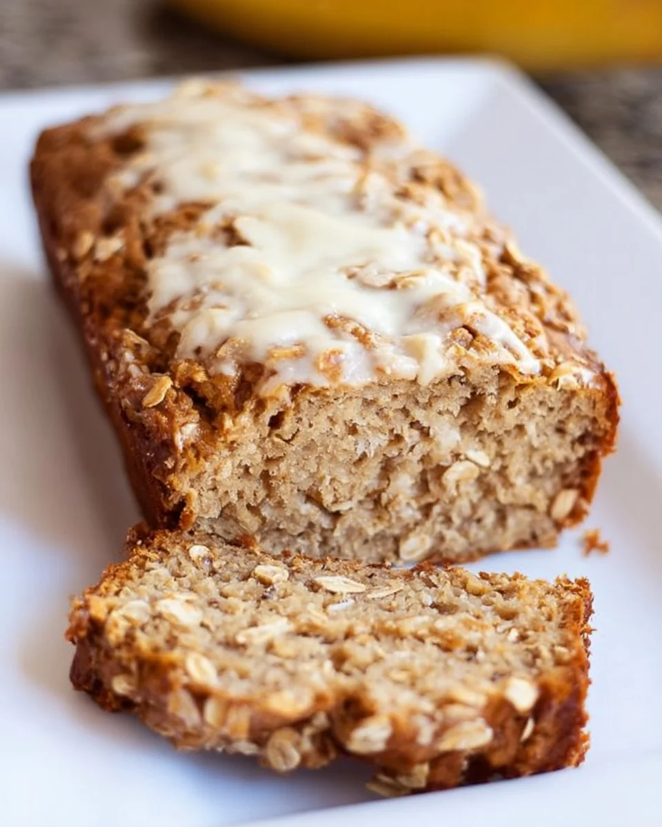 Banana Oatmeal Bread