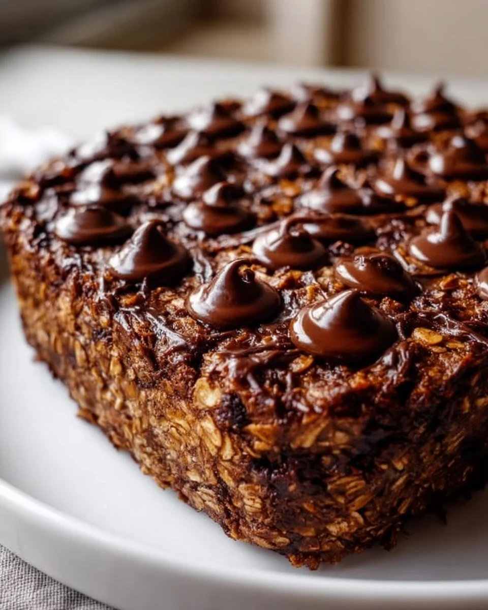 Brownie Baked Oatmeal