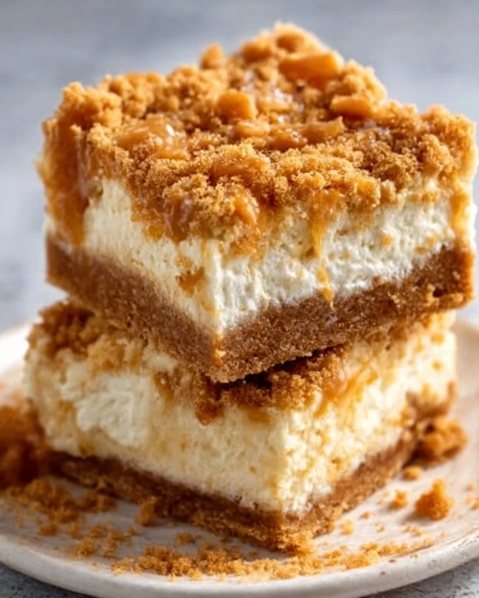 Butterscotch Cheesecake Bars