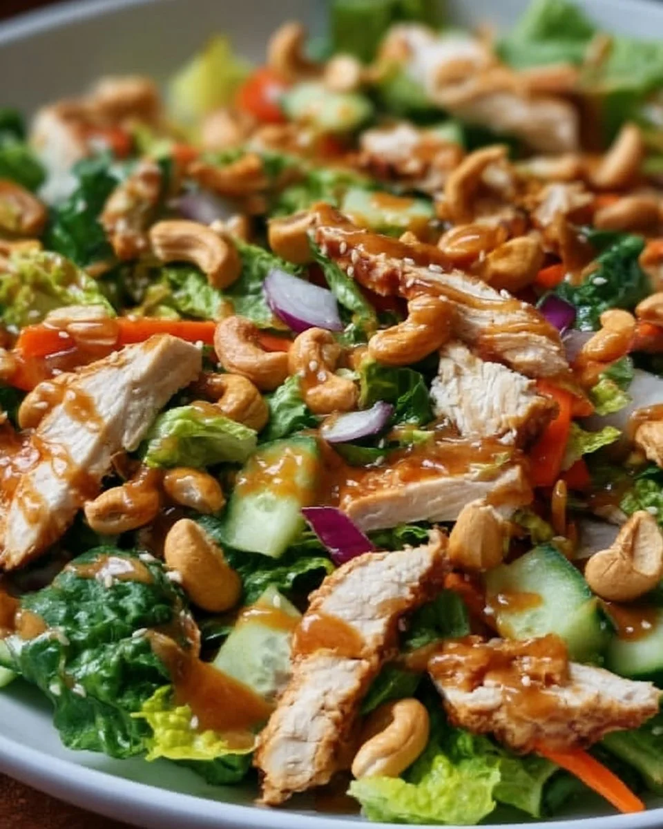 Chicken Cashew Crunch Salad