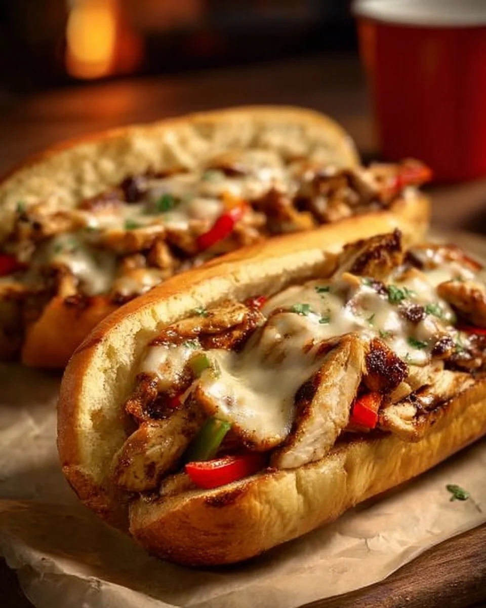 Chicken Philly Cheesesteak