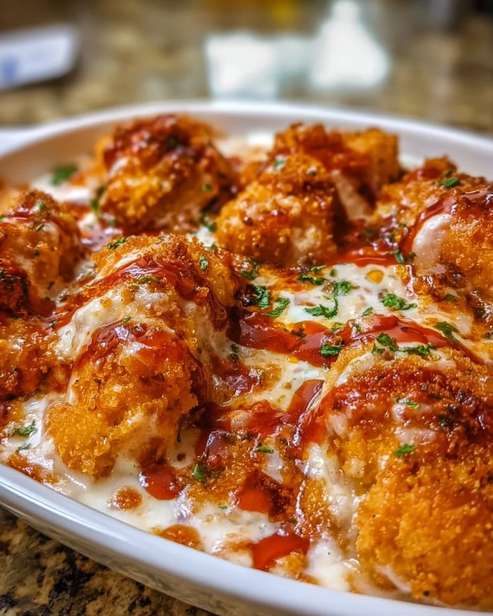 Cottage Cheese Chicken Parmesan Bowl