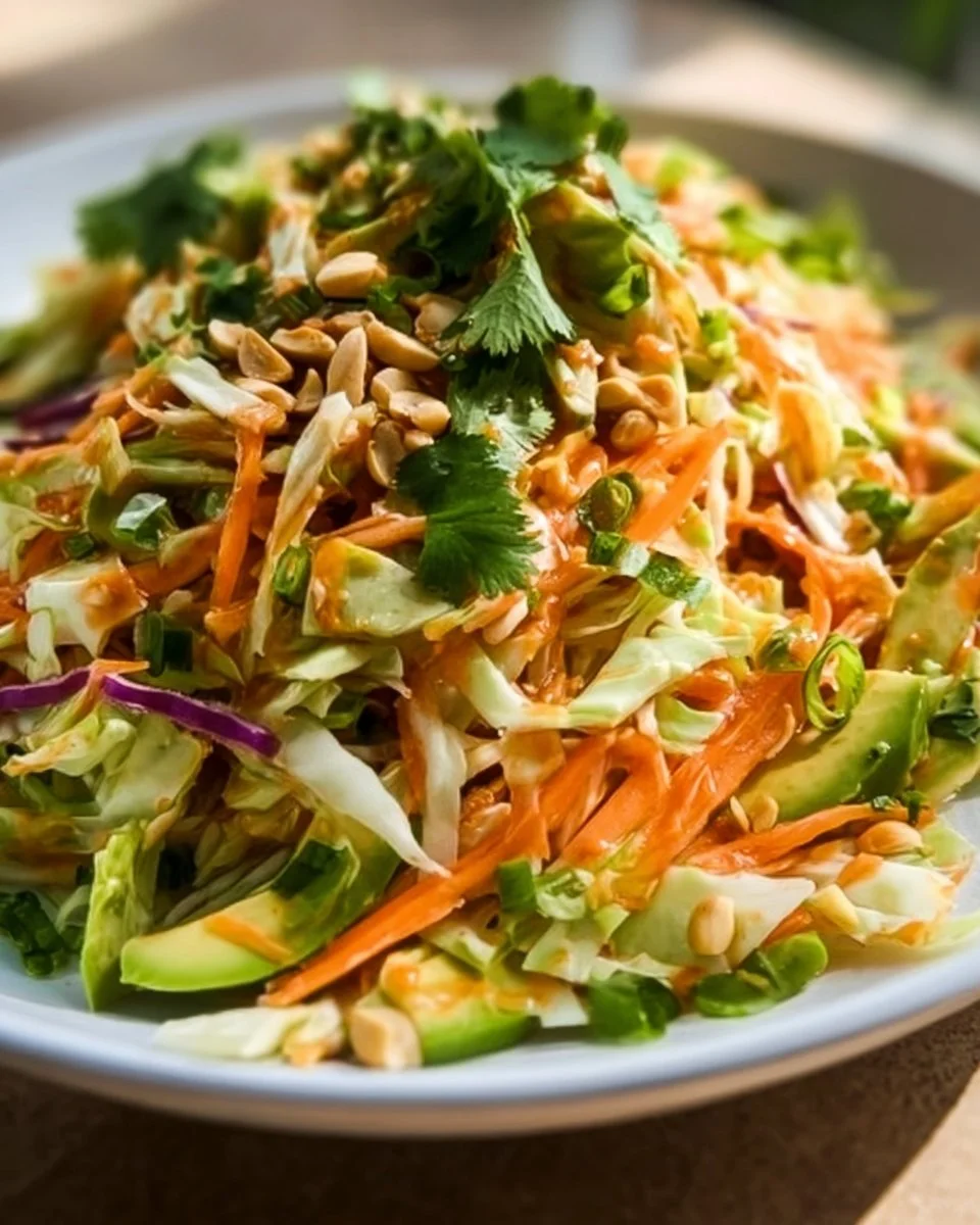 Crunchy Thai Avocado Salad