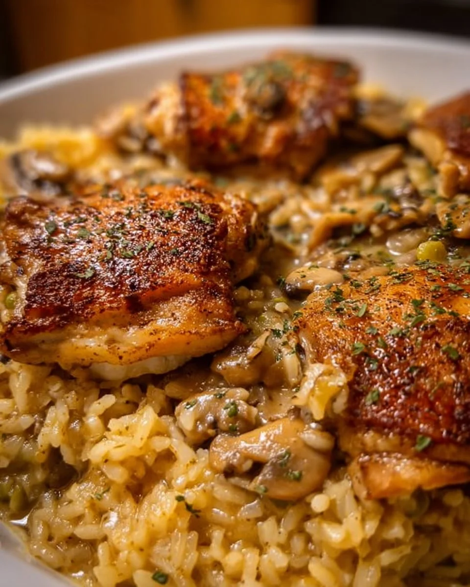 Forgotten Chicken and Rice