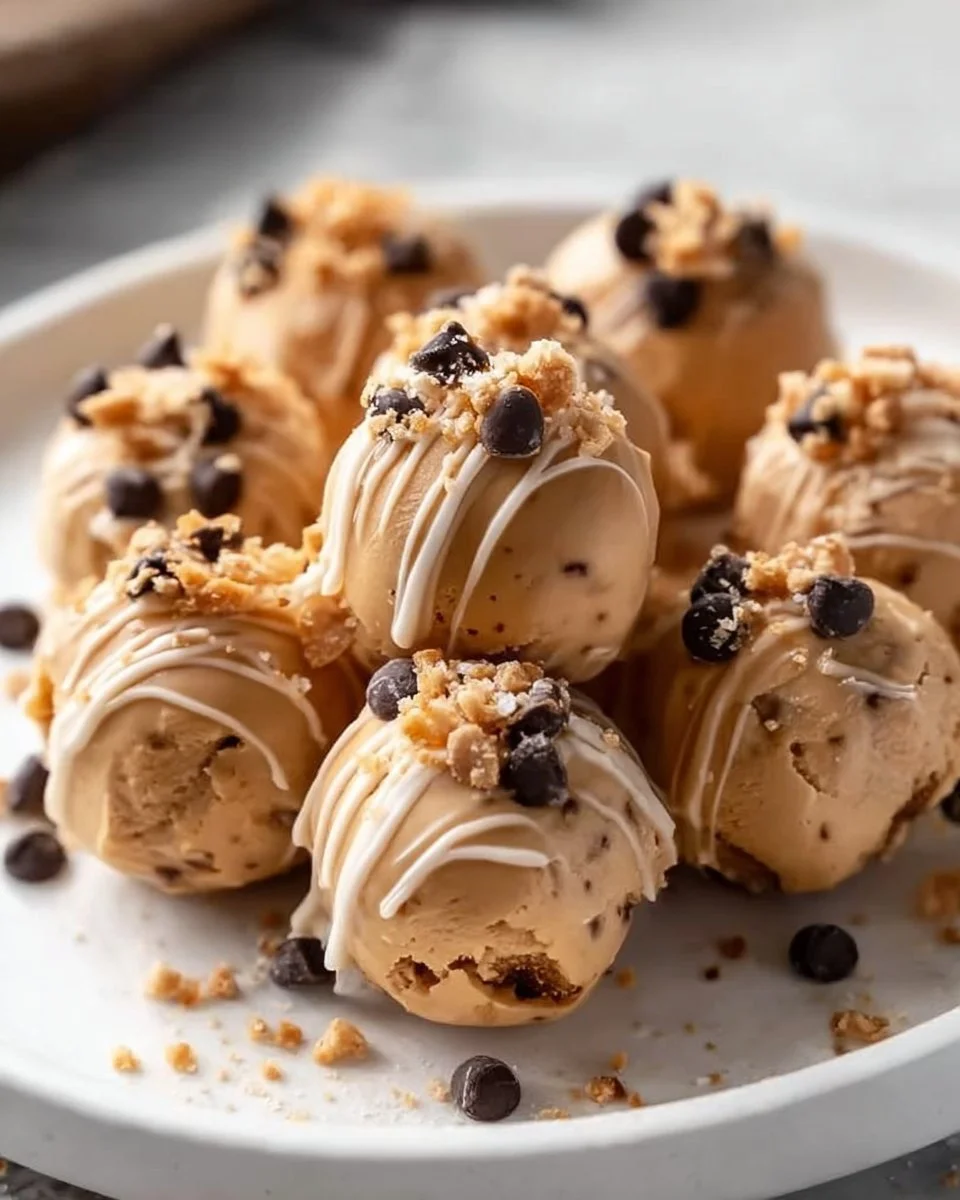 Frozen Greek Yogurt Peanut Butter Bites