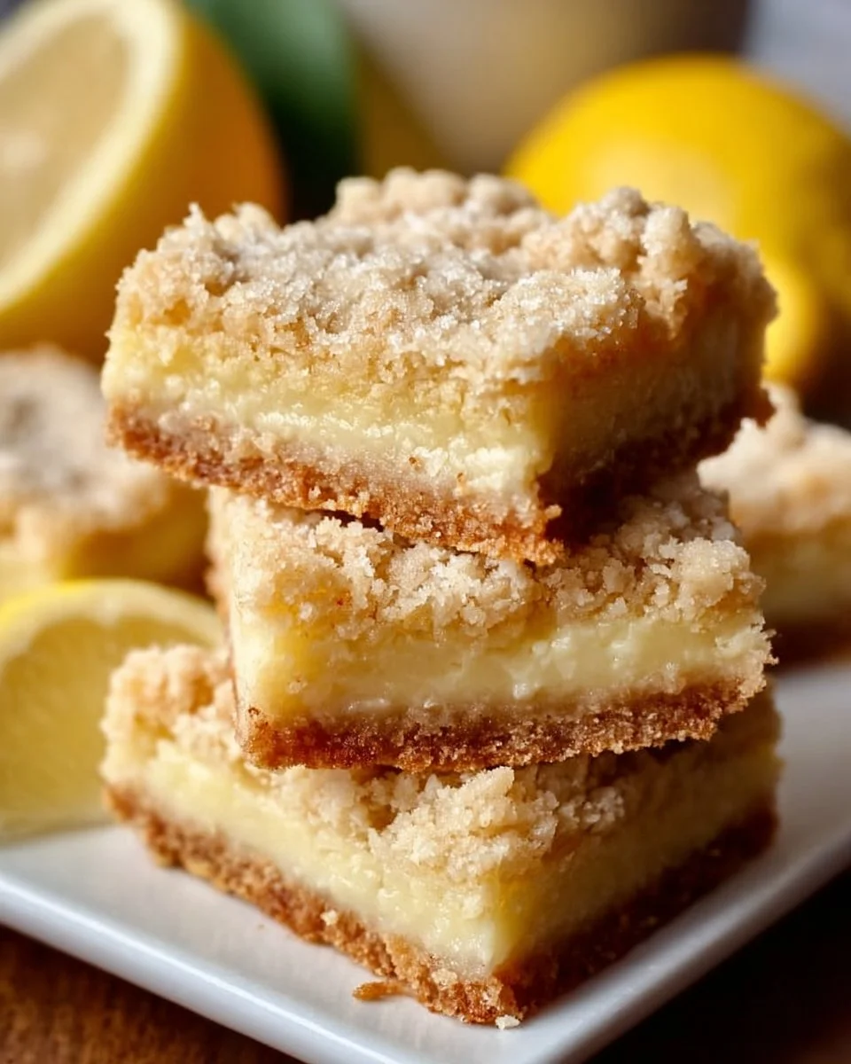 Homemade Lemon Crumb Bars