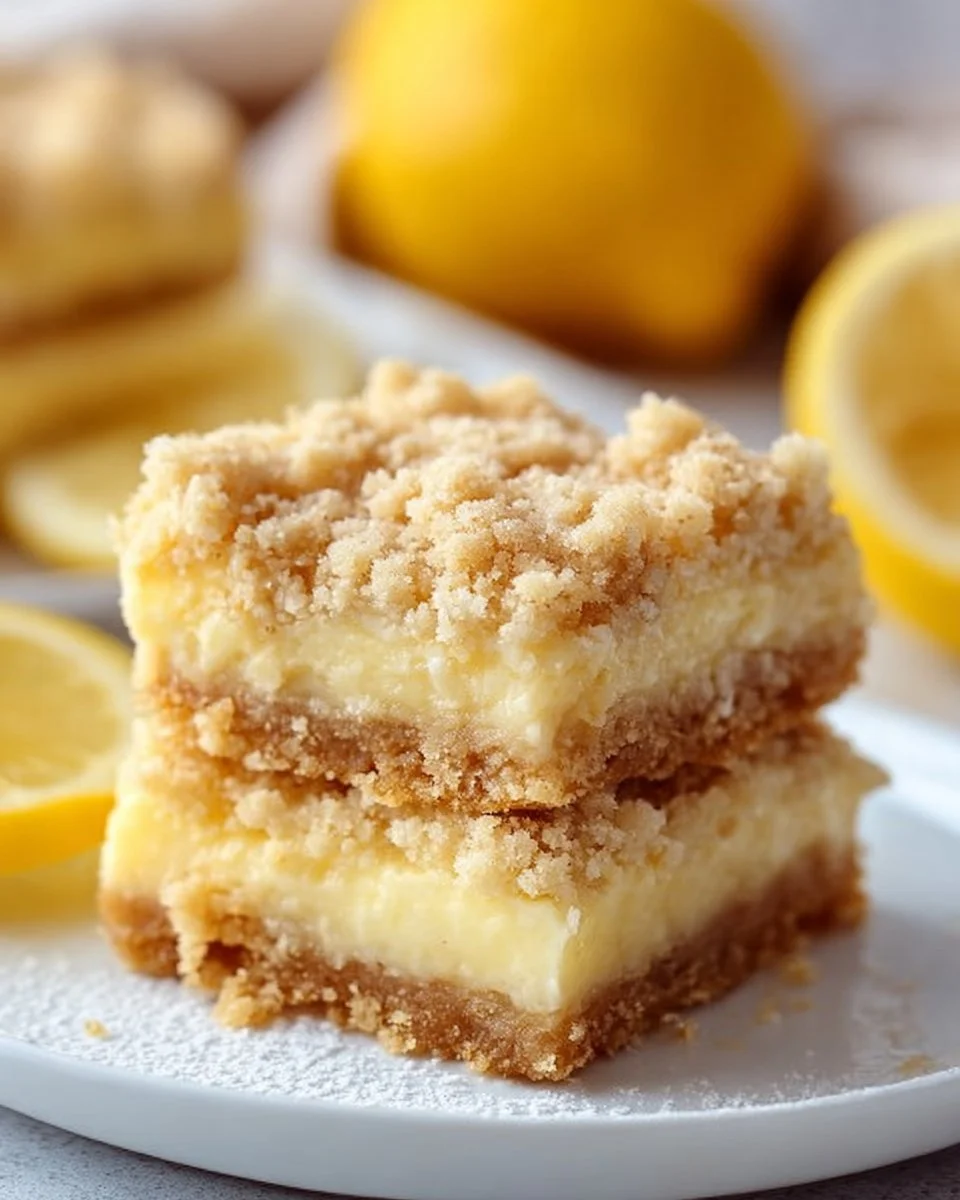Lemon Crumb Bars