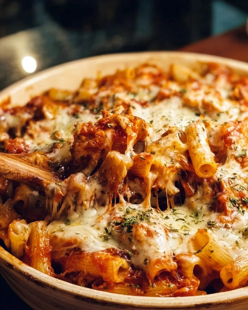 One Pot Chicken Parmesan Pasta