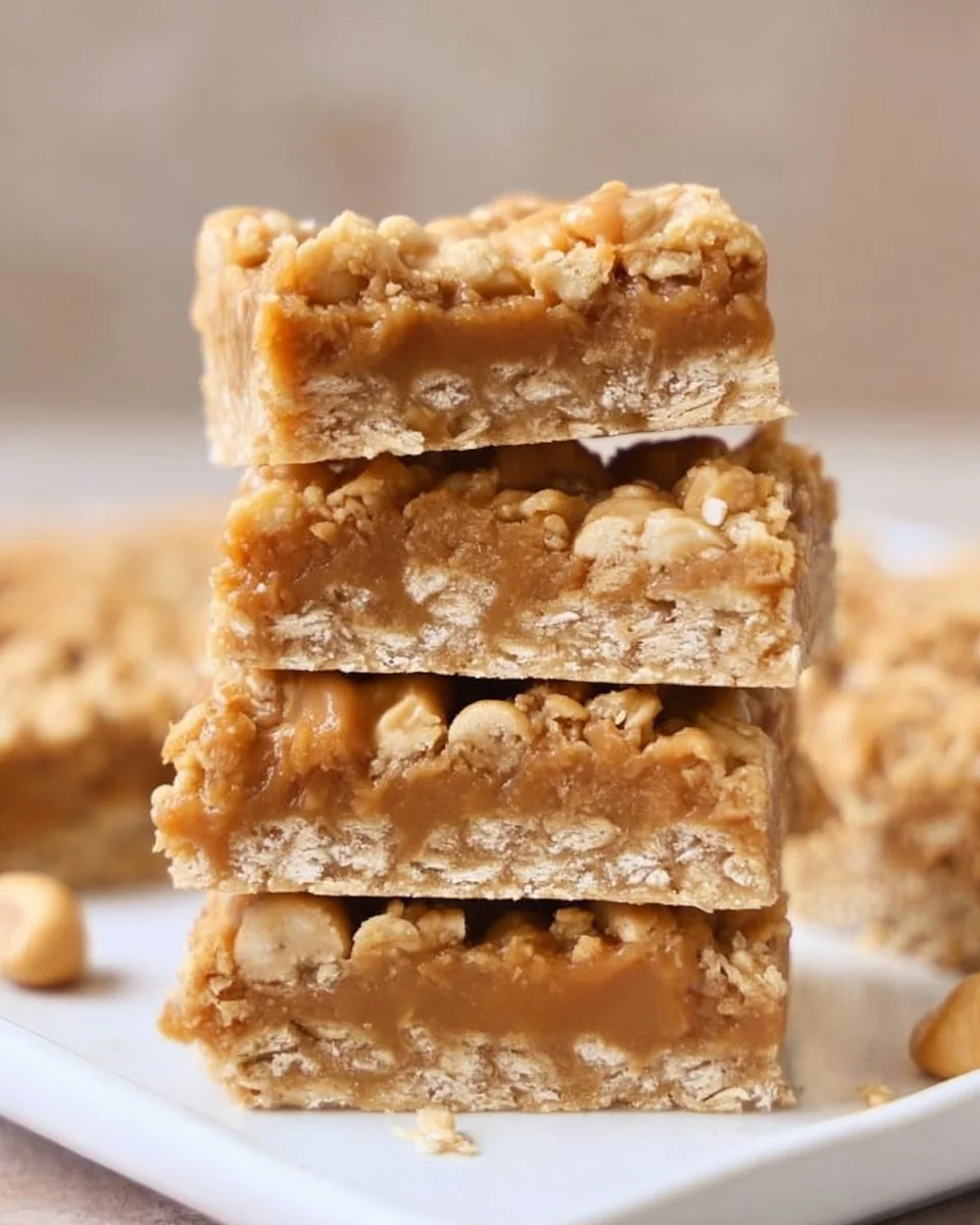 Peanut Butter Oatmeal Bars