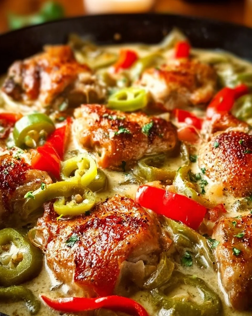 Savory Pepperoncini Chicken Skillet: Your Easy Weeknight Delight