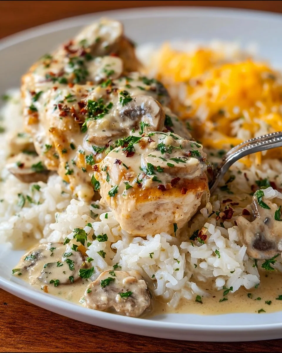 Angel Chicken and Rice Casserole