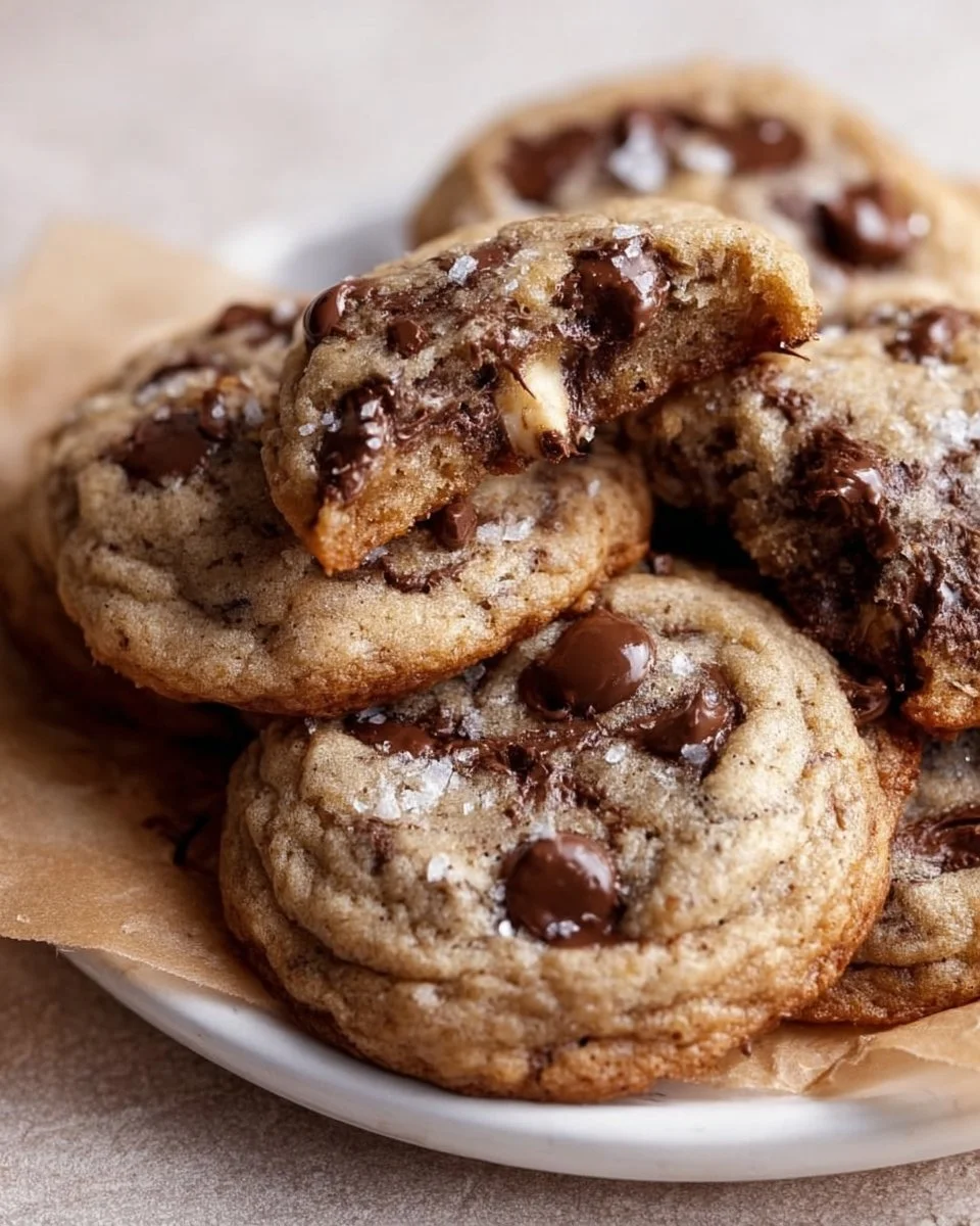 Banana Chocolate Chip Cookies