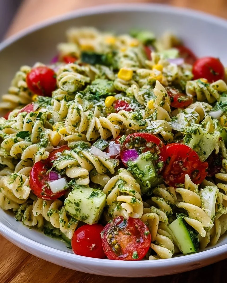 Coriander Lime Pasta Salad