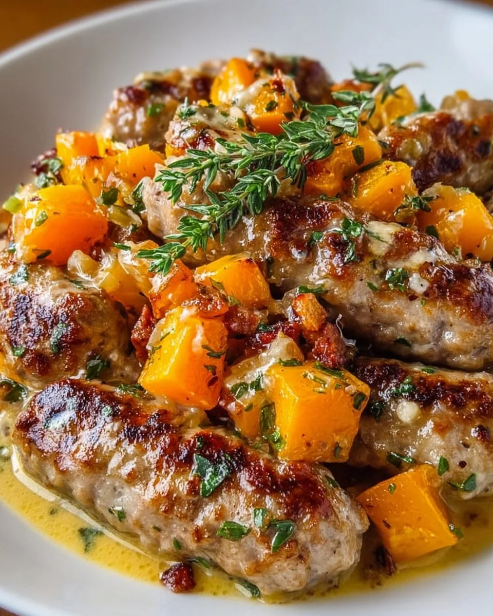 Creamy Butternut Squash Sausage: A Cozy Fall Delight