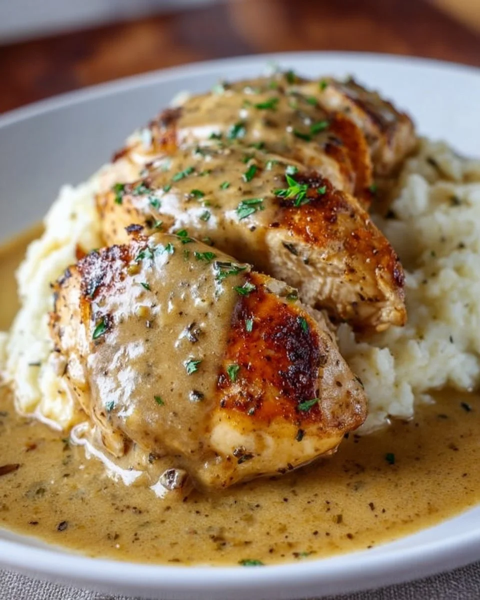 Crockpot Chicken and Gravy
