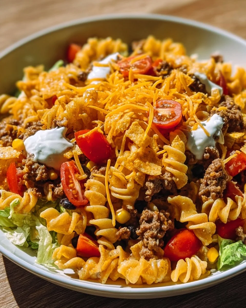 Doritos Crazy Taco Pasta Salad