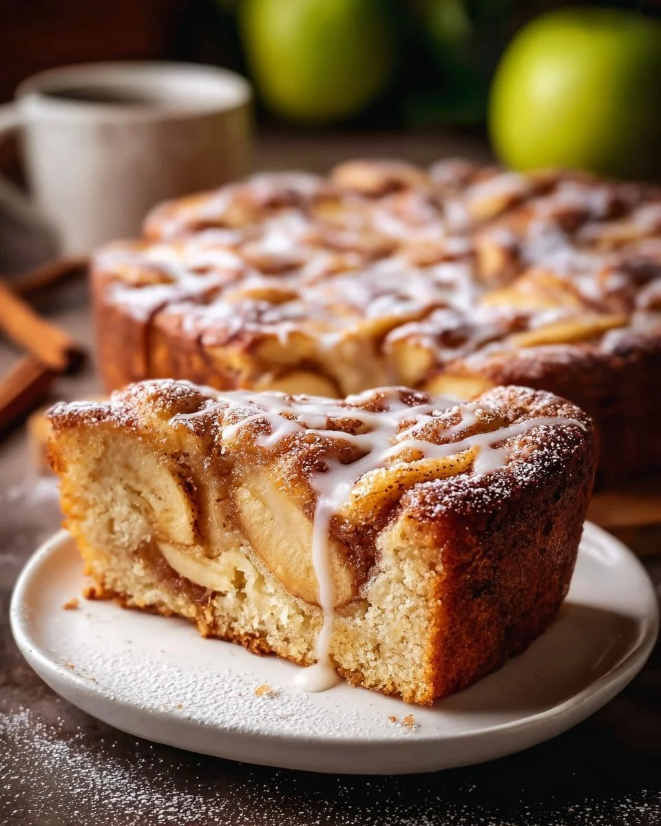 Easy Cinnamon Apple Cake