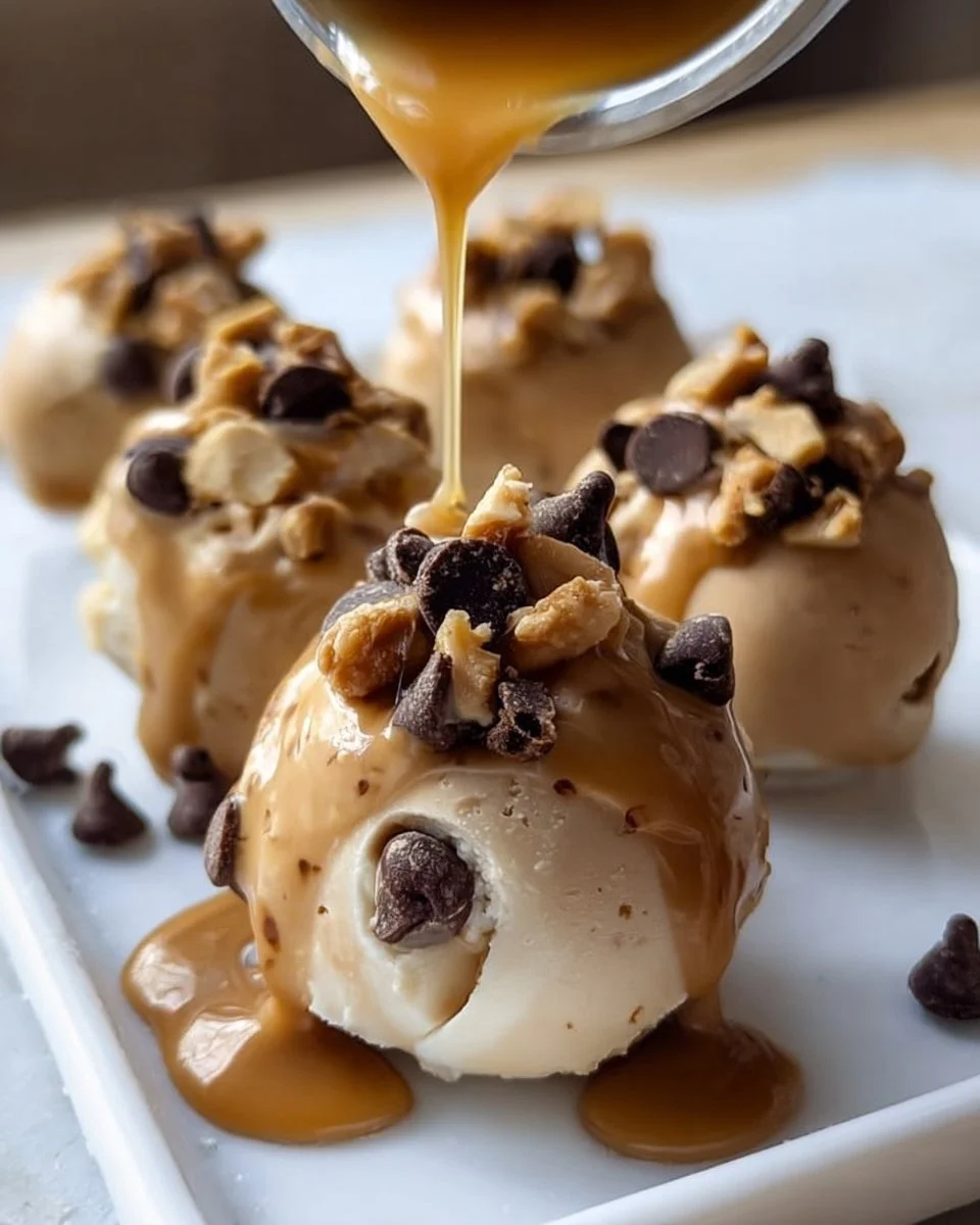 Frozen Greek Yogurt Peanut Butter Bites