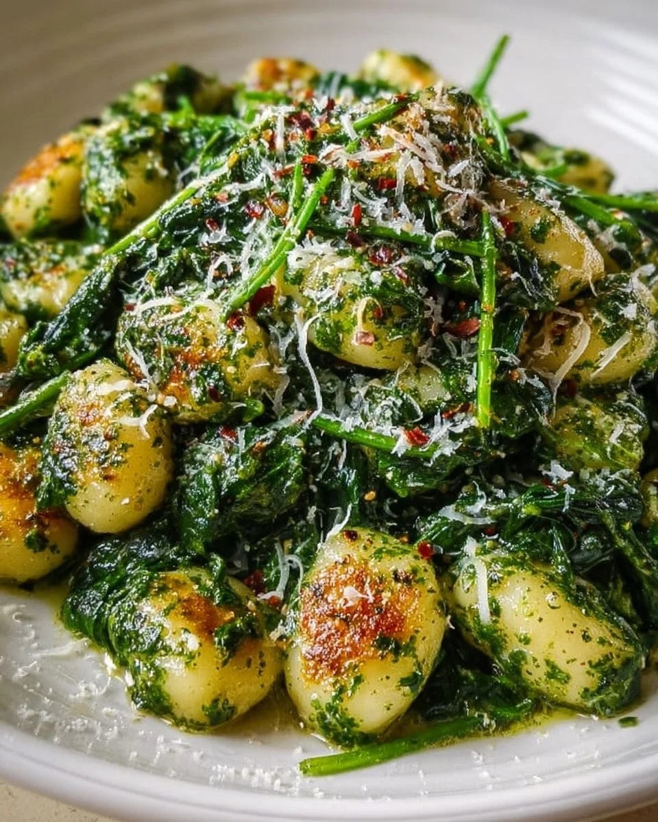 Green Gnocchi with Wild Spinach: Discover a Delicious Twist!