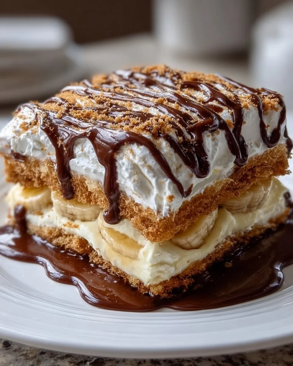 Irresistible Banana Eclair Cake You Must Try Today!